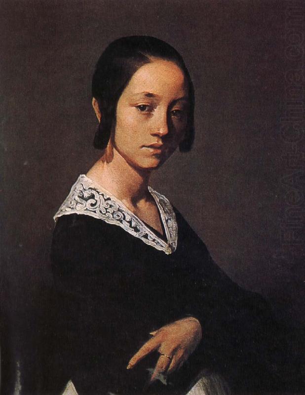 Jean Francois Millet Portrait of Fierden china oil painting image